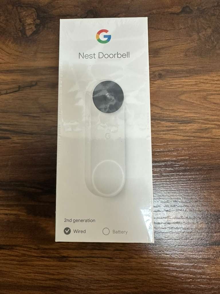 Google Nest Doorbell 2nd Gen Wired Brand New