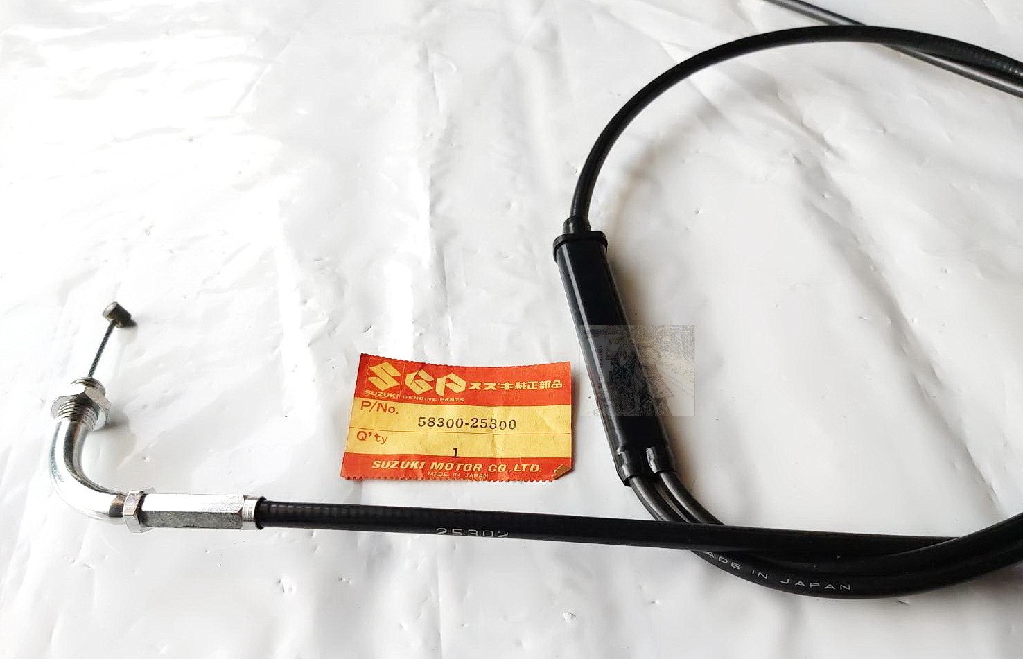 Suzuki TS100 TC100 K/L/M/A/B (1973-1977) Dual Throttle Cable Nos