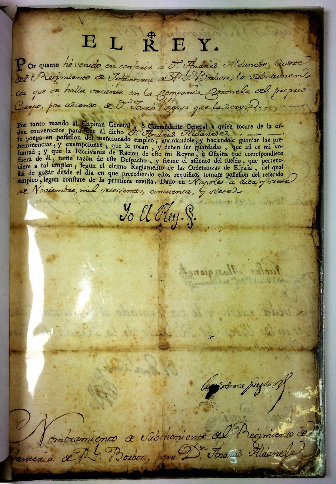 GREAT DOCUMENTARY FUND OF THE GREAT SAGA MILITAR ALDANESE. SPAIN. 1757-1900