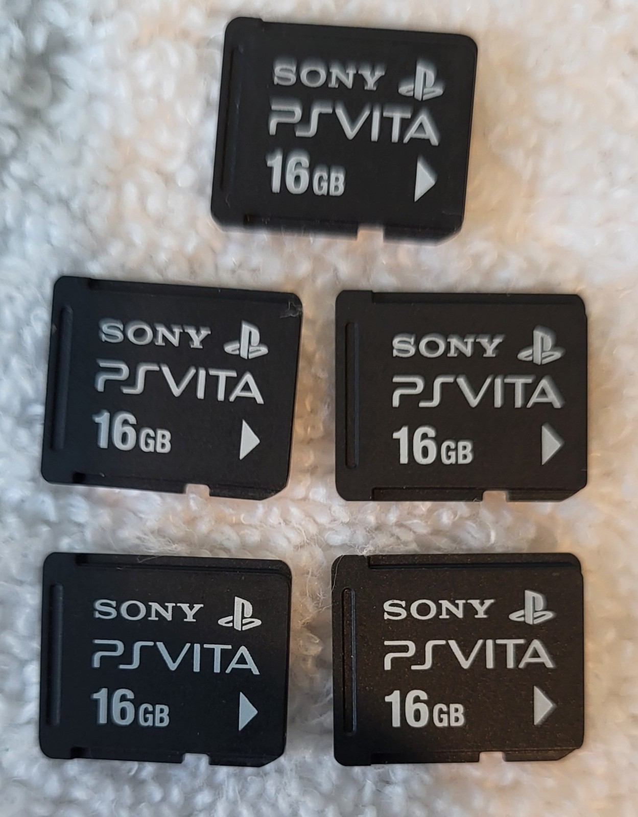 Lot of 5 OEM 16GB Sony PlayStation Vita Memory SD Card PSVita Tested Working