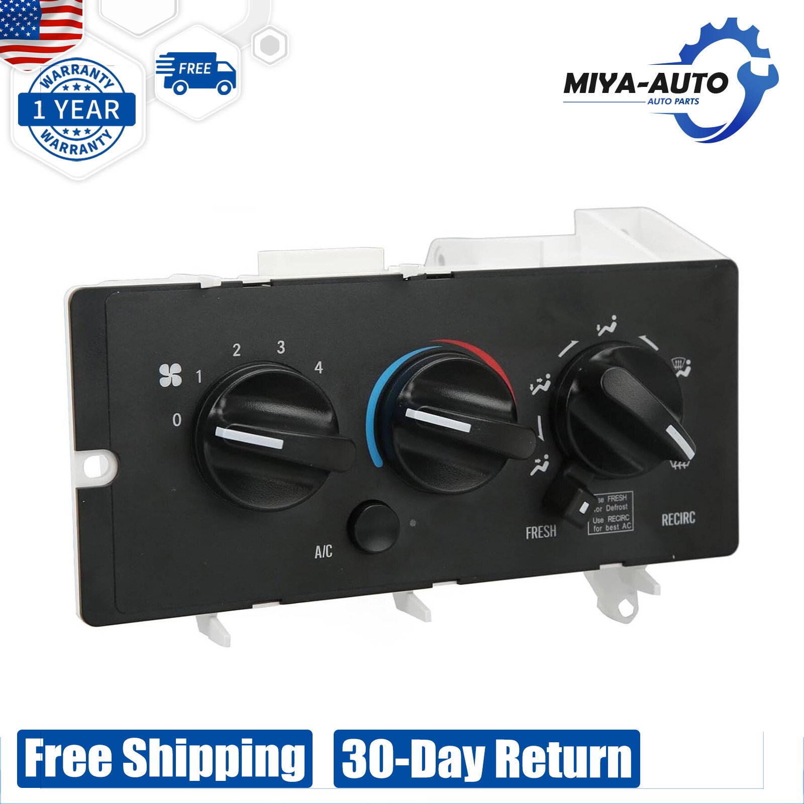 AC Control Panel 7787-880011 For Mack 2001-2005 CH613 CV713 1000149542