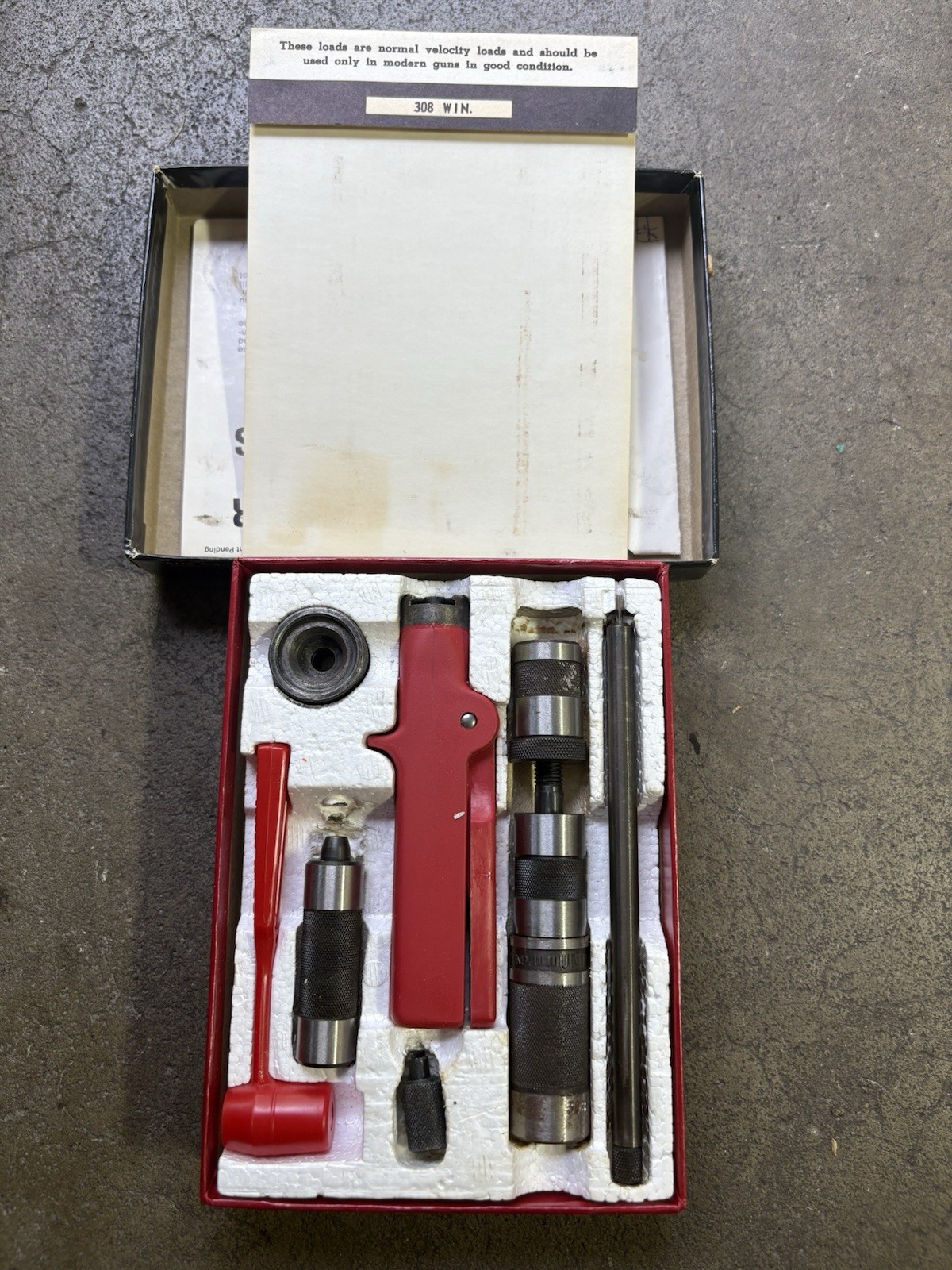 Vintage Lee Improved LOADER. Hand Loader For 41 Magnum Full Set