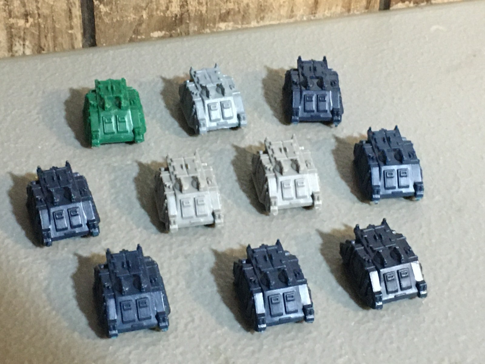 A33179 EPIC WARHAMMER 40K SPACE MARINES RHINOS 10 PK GW GAMES WORKSHOP