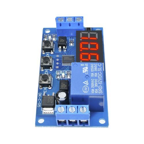12V LED Home Automation Delay Timer Control Switch Relay Module Digital display