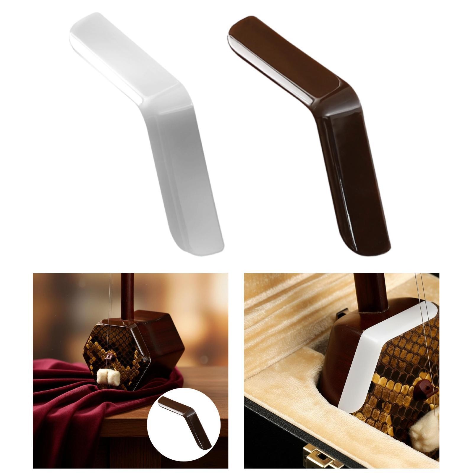 5 Pieces Erhu Edge Protectors Edge Guards Replacement 1mm Thick Fits Curved Body