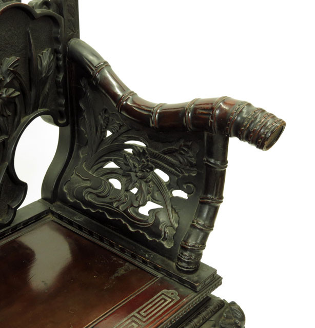 Japanese Export Hardwood Bench