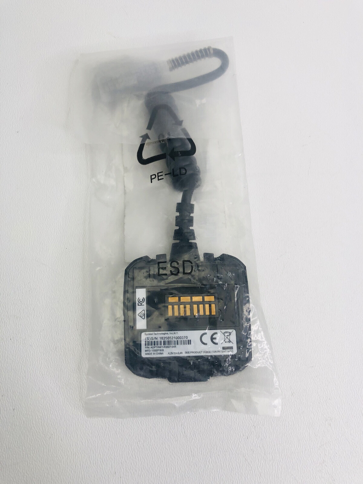 Symbol Technologies ADPTRWT-RS507-04R Corded Adapter Cable Assembly for RS507