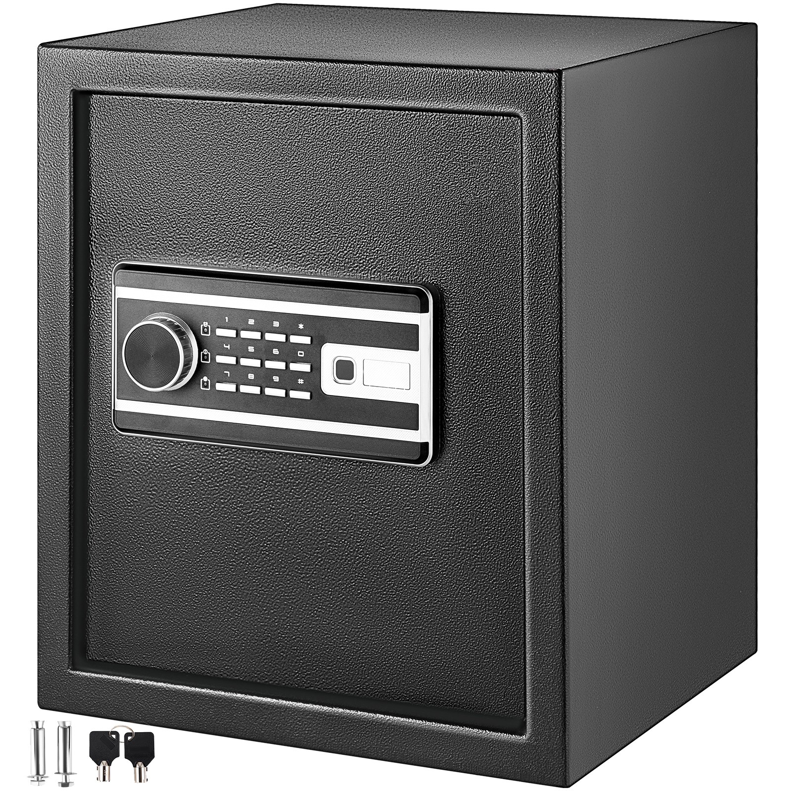 Uimoso Safe Box Lock Security 1.7 Cubic Feet Digital Safe Key Lock Home Office