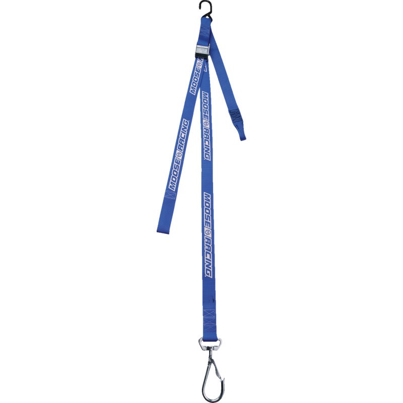 Moose Offroad 3920-0529 Tie-Downs with Swivel Hook -Blue