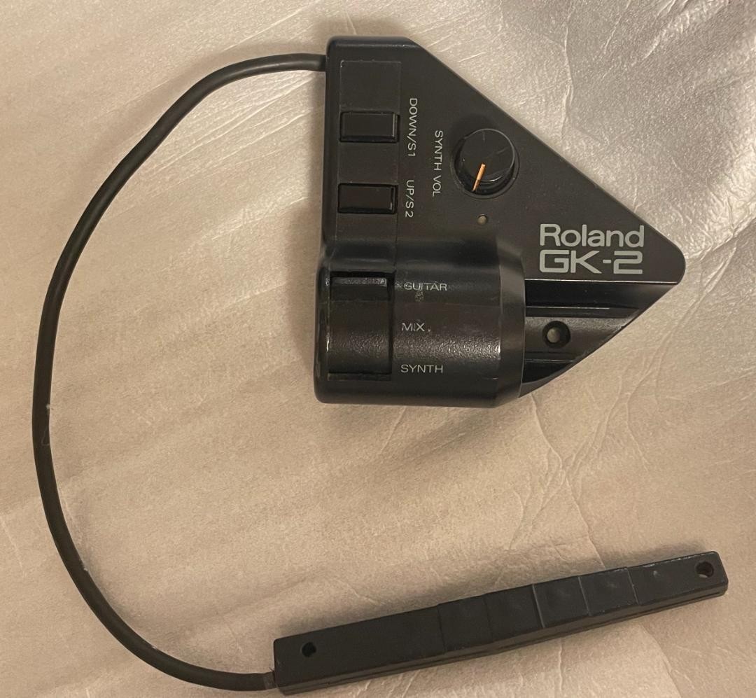 Roland GK-2A Guitar Synth Pickup MIDI Controller Unit Tested Working Vintage