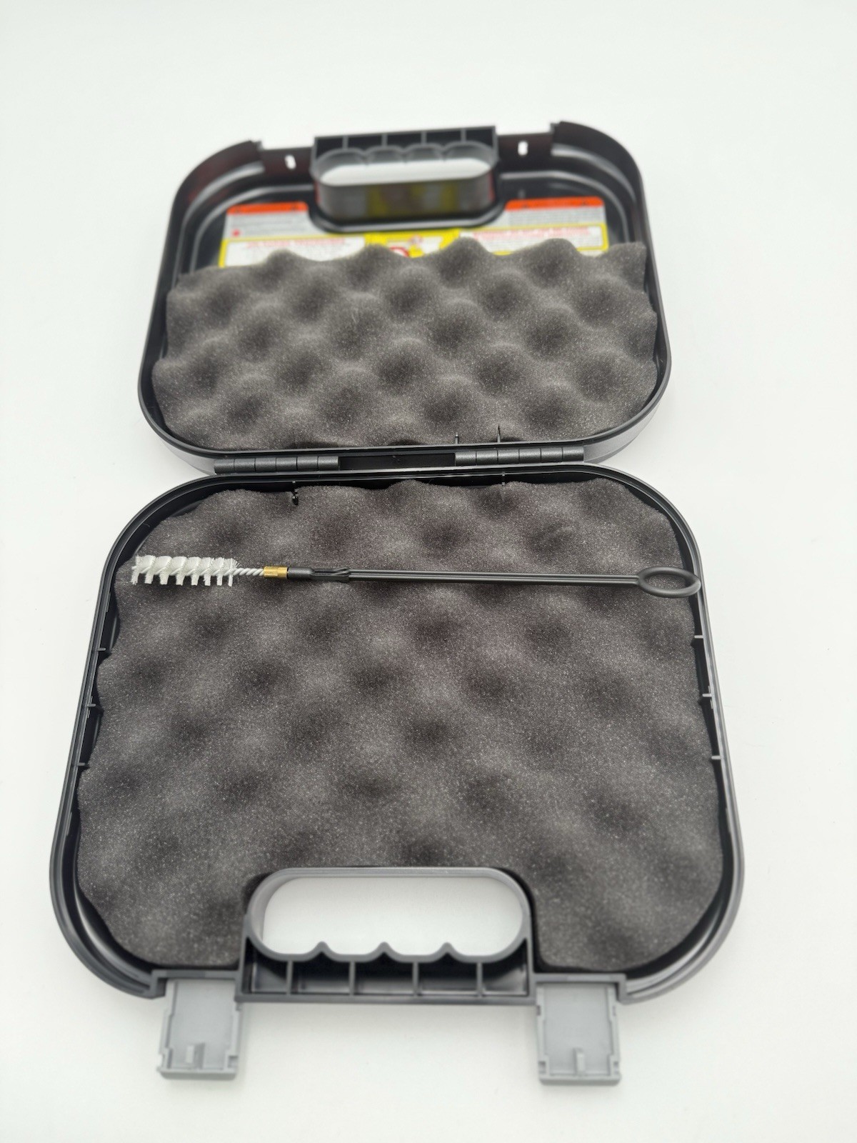 GLOCK Factory OEM Hard Clamshell Case With Barrel Cleaning Brush