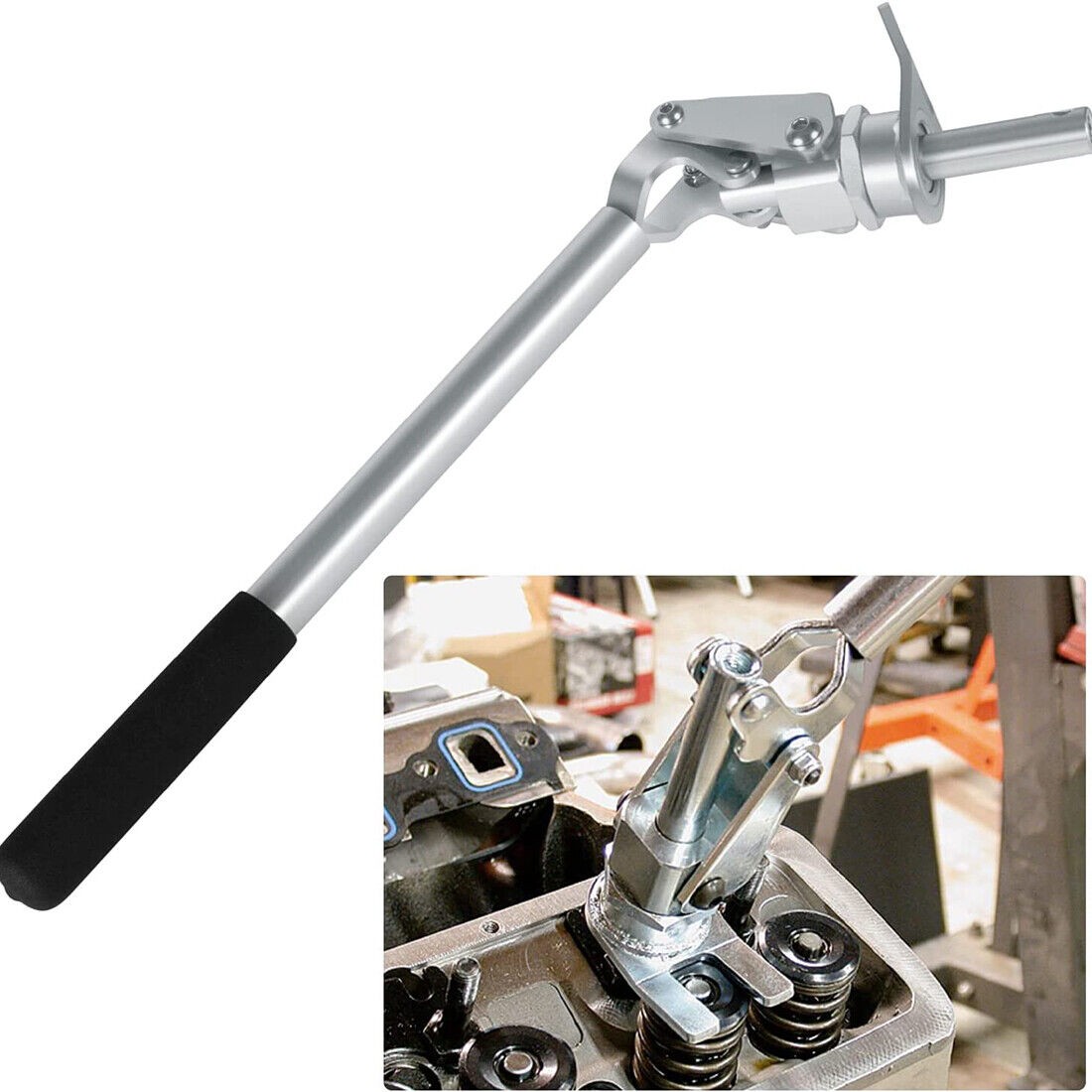 🤤Stud Mount Valve Spring Compressor Tool 66784 For 3/8" & 7/16" Rocker Studs