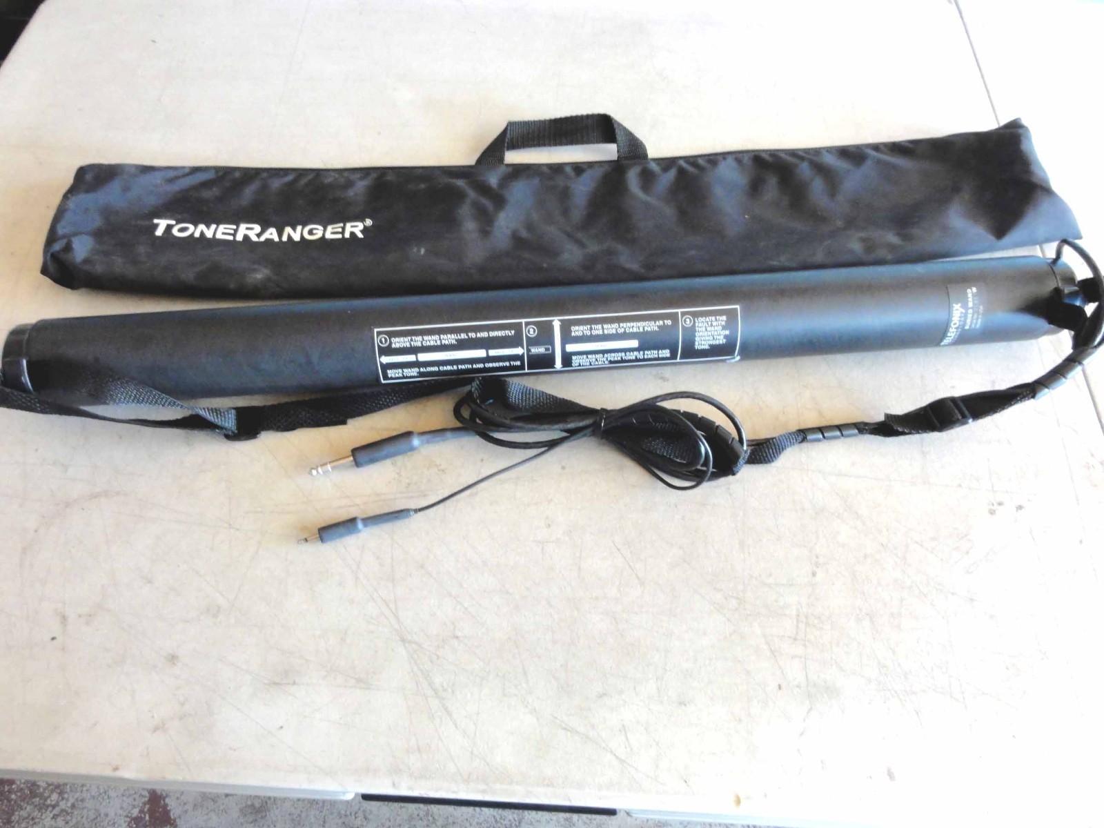 Telefonix  Technology ToneRanger  Buried Wand – Cable Fault Locator. Nice