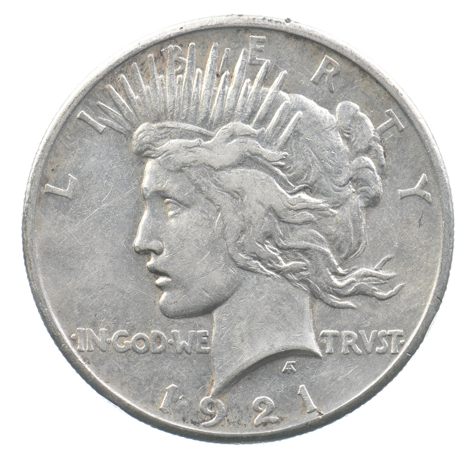 1921 Peace Silver Dollar High Relief *2284