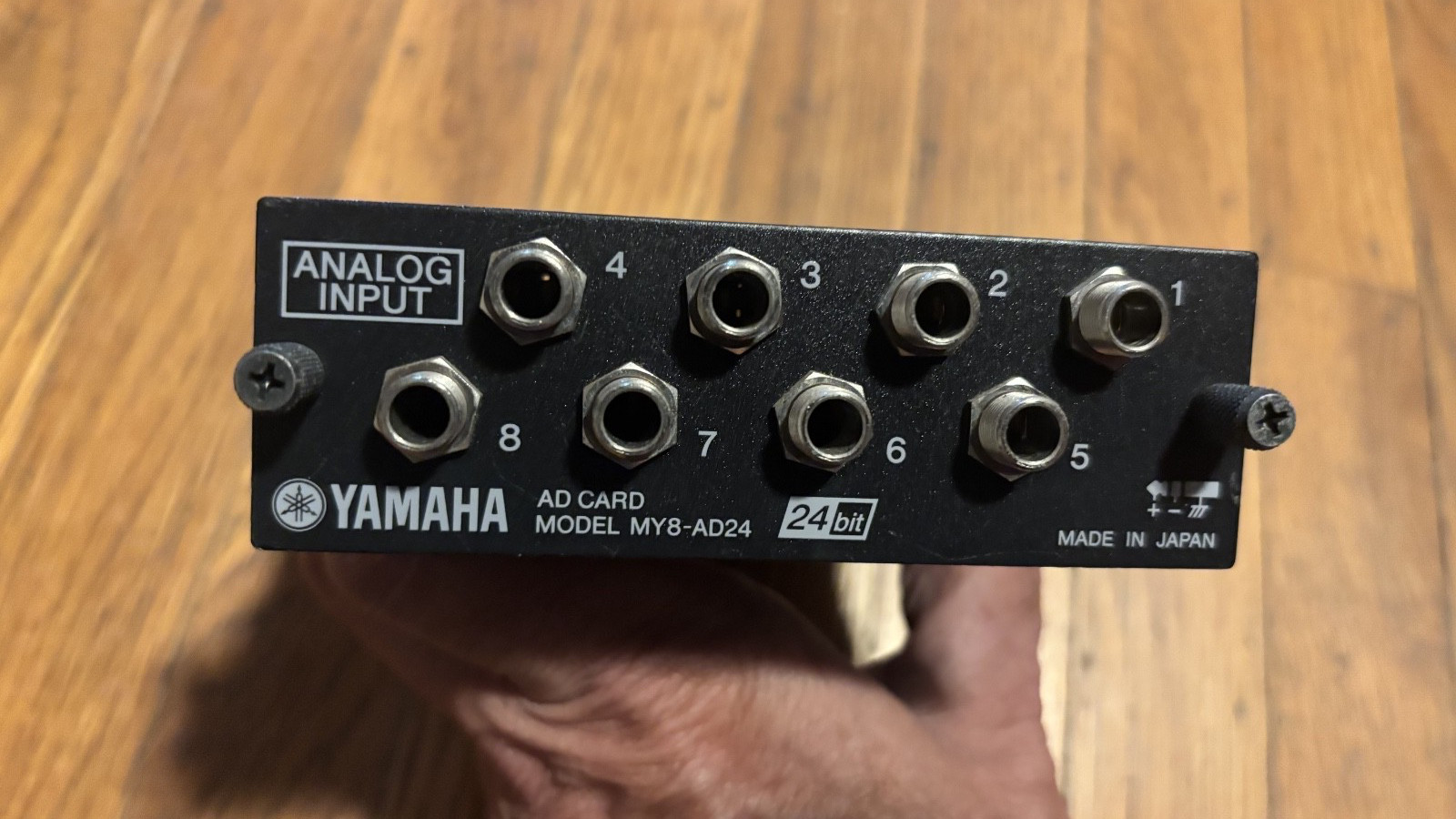 Yamaha MY8-AD24 8-Channel Analog Input Expansion Card