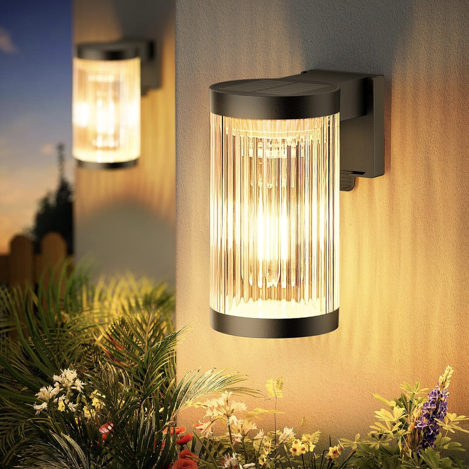 Drip Depot Solar Wall Light