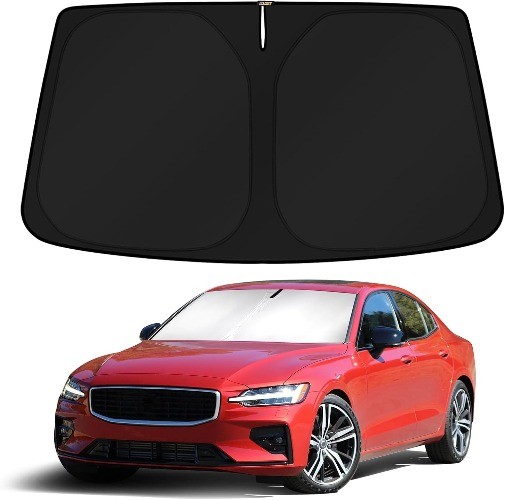 Custom Fit Windshield Sun Shade for 2019-2024  Size: For | Volvo S60 2019-2025