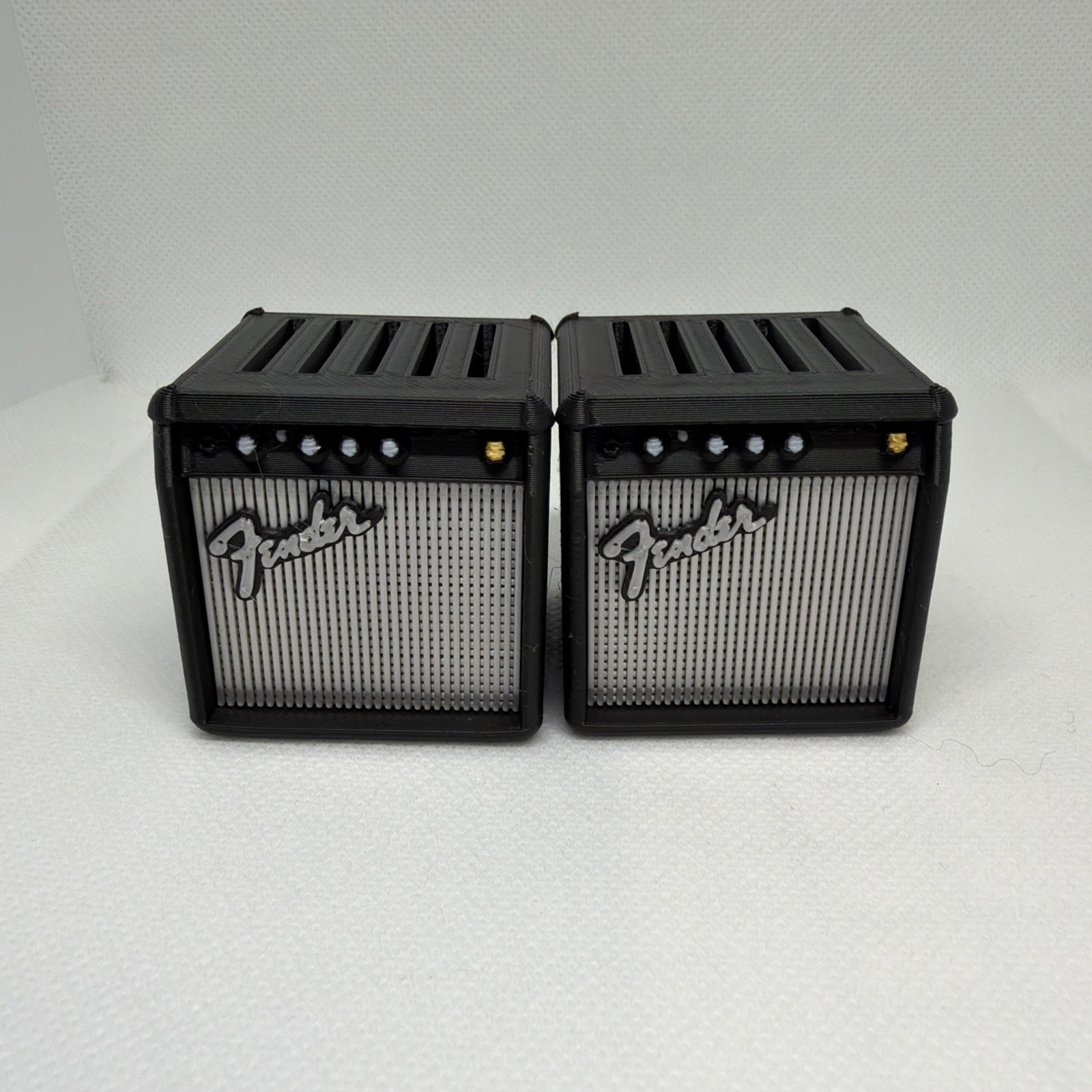 Mini Guitar Amp Pick Holder Fender (x2)