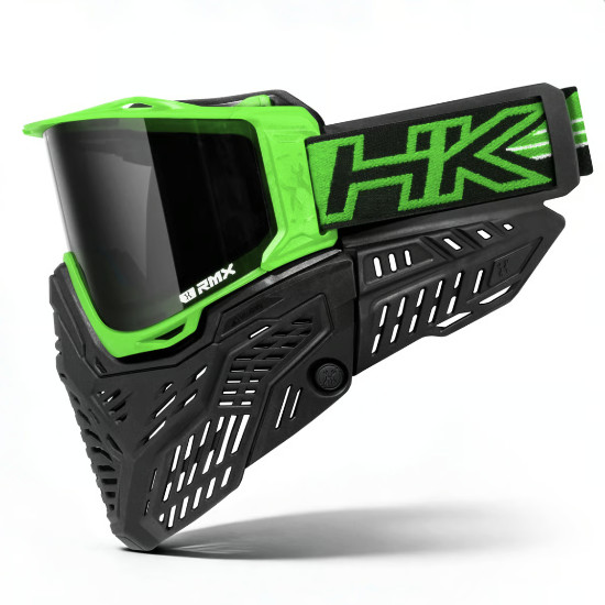 HK Army RMX Paintball Goggle Mask System - Lime/Black