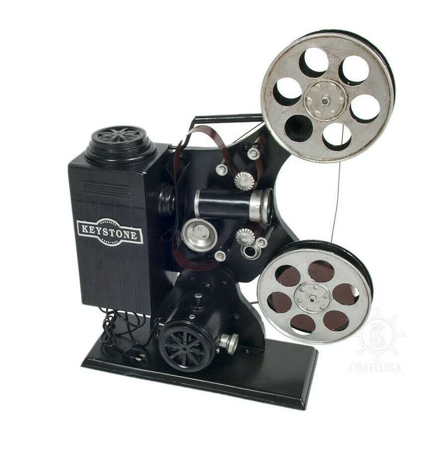 Replica Keystone 8mm Model R-8 1930 Movie Theater Film Projector Metal 14" Model