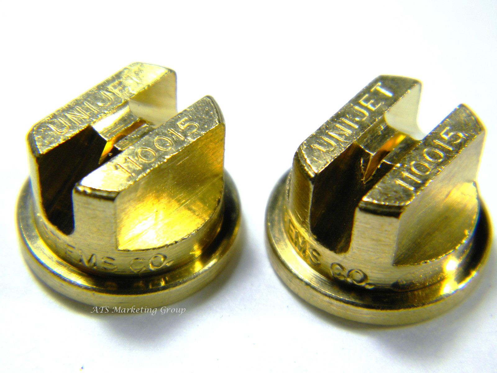 Carpet Cleaning - Quality Brass Tee Jets 11001.5 for wands hoses
