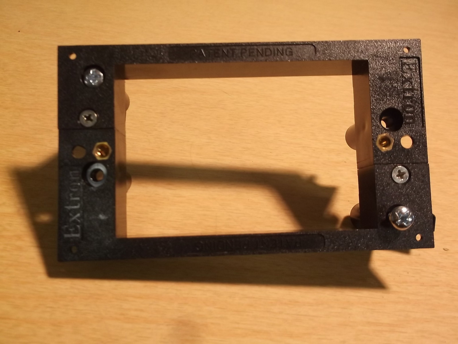 Extron 21-087-00 LF, Black Wall Plate Bezel *FREE SHIPPING*