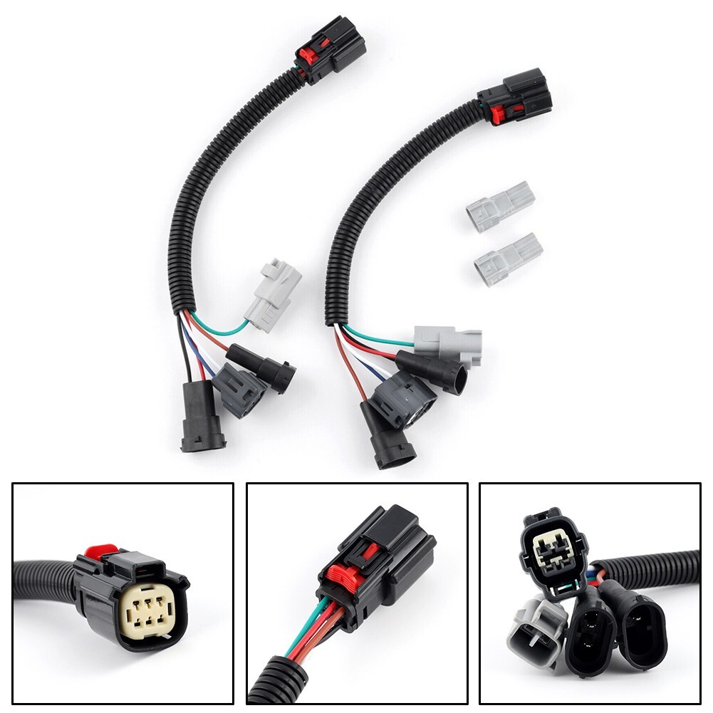 LED Headlight Conversion Connector Adapter Set For Toyota For Tacoma 2016-2020