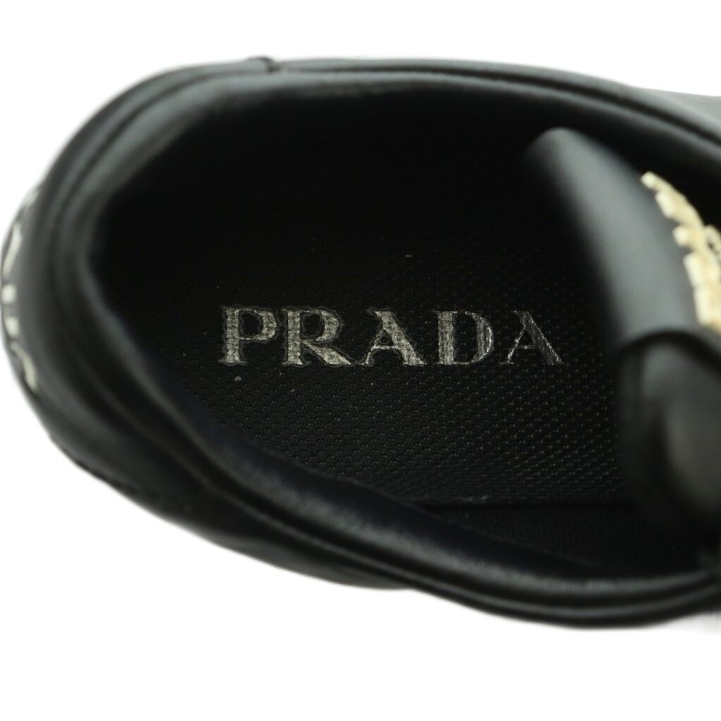 Prada Sneakers Black Women's Size EU39/US9 2EG400 26cm