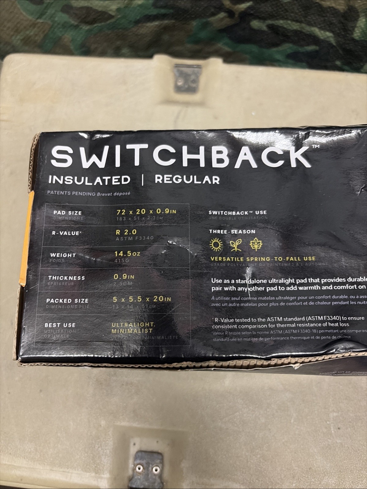 Nemo Switchback Insulated Regular Ultralight Sleeping Mat