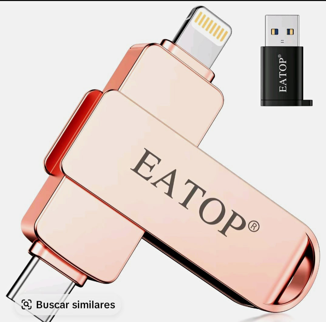 EATOP USB flash drive. Designed for iPhone and iPad. Storage  in memory. 512GB