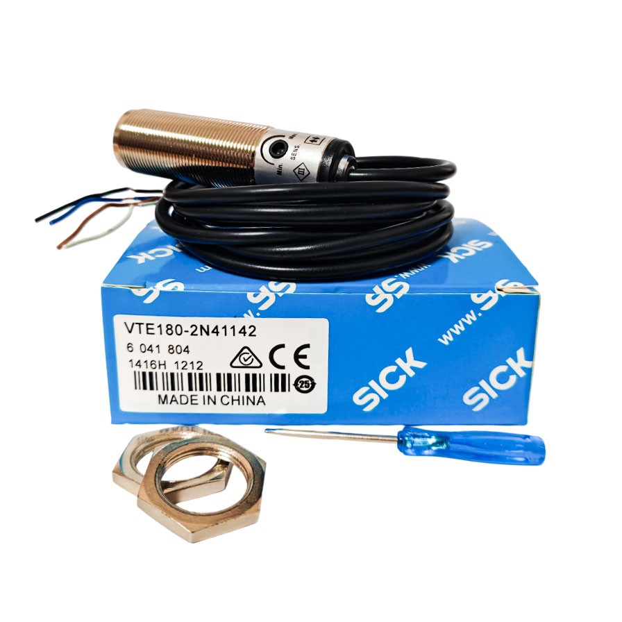 SICK VTE180-2N41142 Cylindrical Photoelectric Sensors,NPN, New