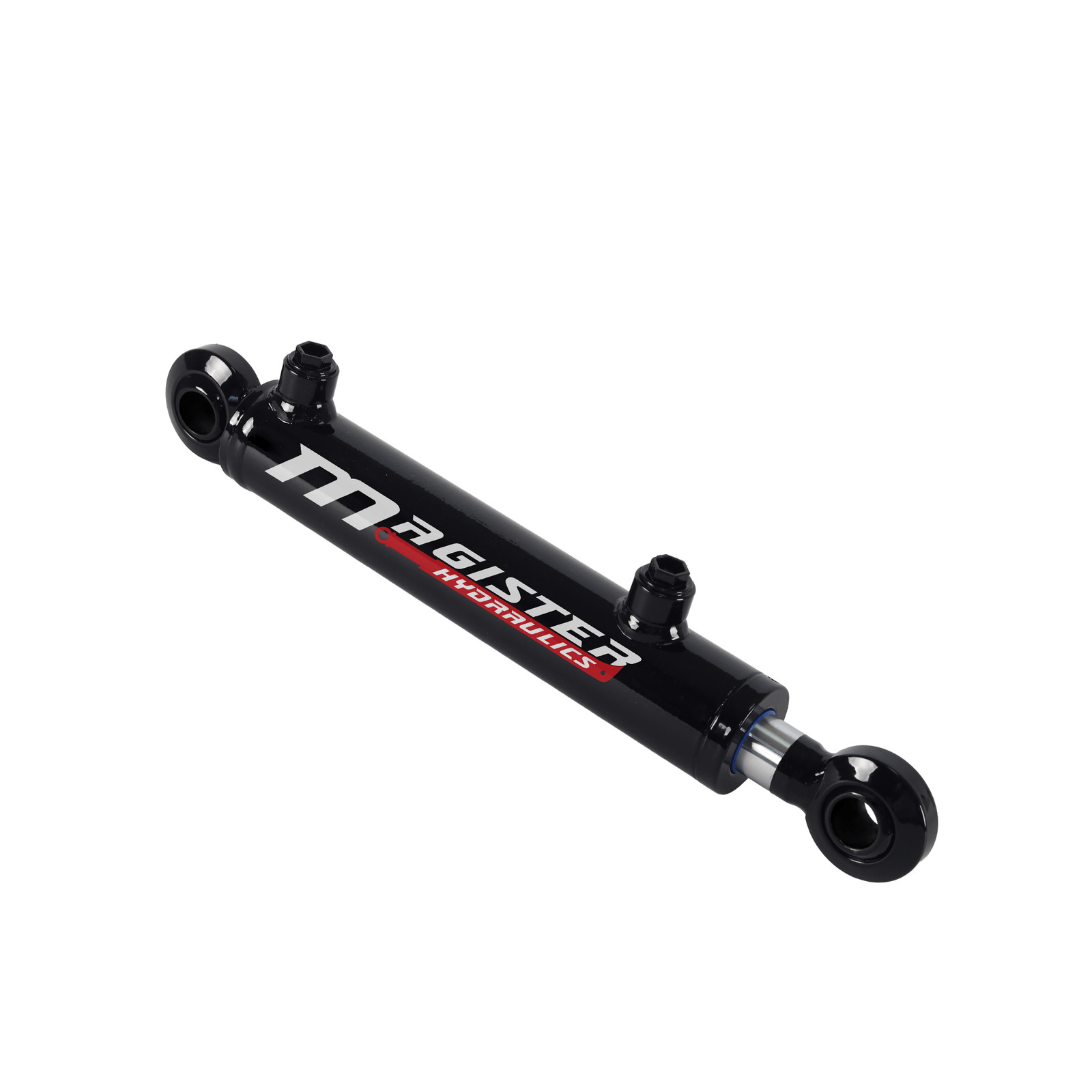 Hydraulic Cylinder Welded Double Acting 1.5" Bore 4" Stroke Swivel Ball/Eye