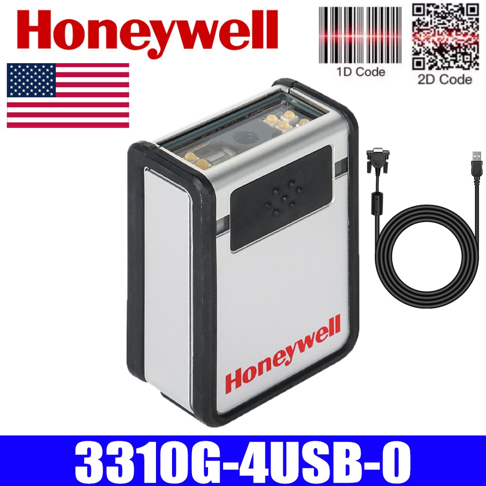 Honeywell Vuquest 3310G-4USB-0 2D Area-lmaging Barcode Scanner Reader +USB Cable