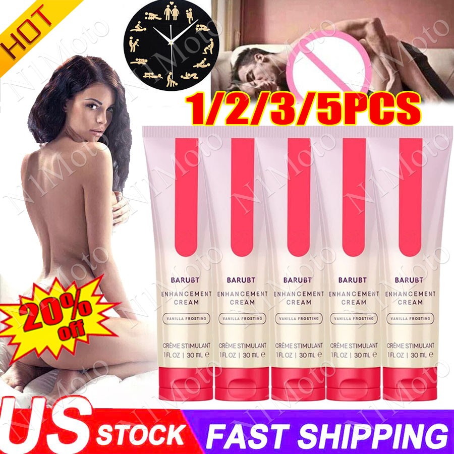 5x Pure Romance "O" Enhancement Cream Vanilla Frosting New Packaging 30ml ~ NEW