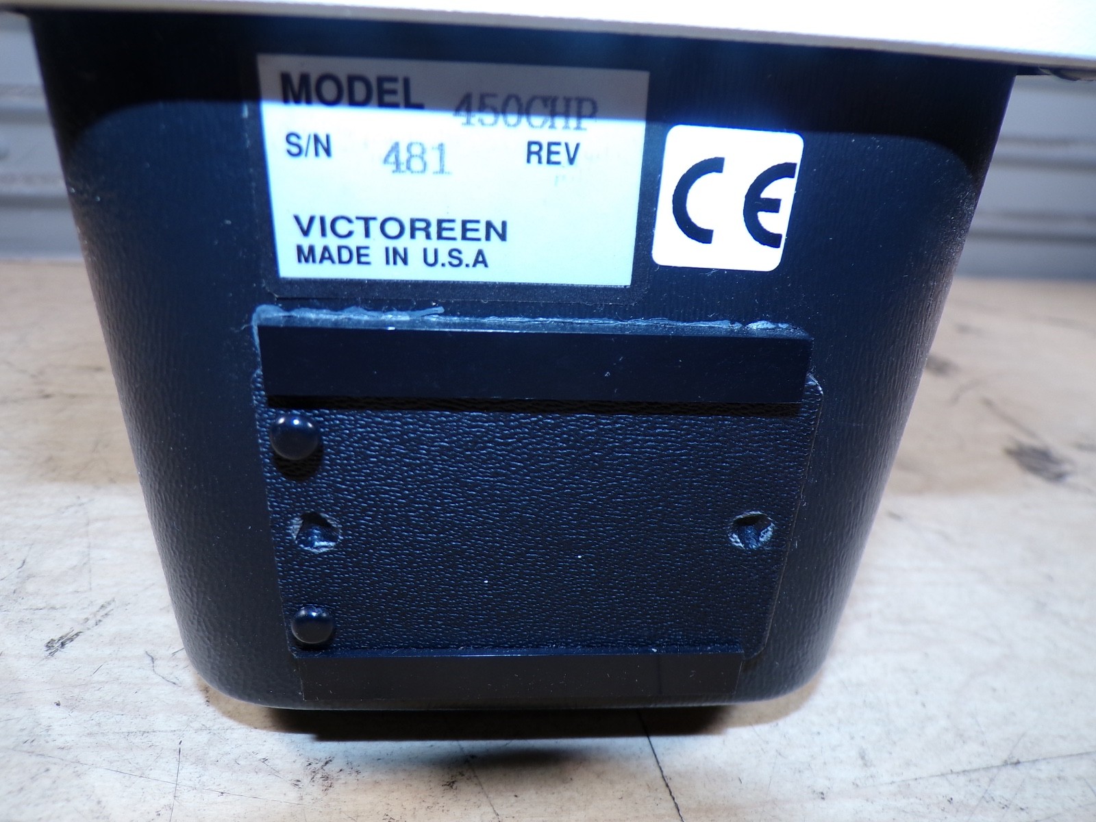 VICTOREEN 450 RADIATION METER COUNTER UNTESTED