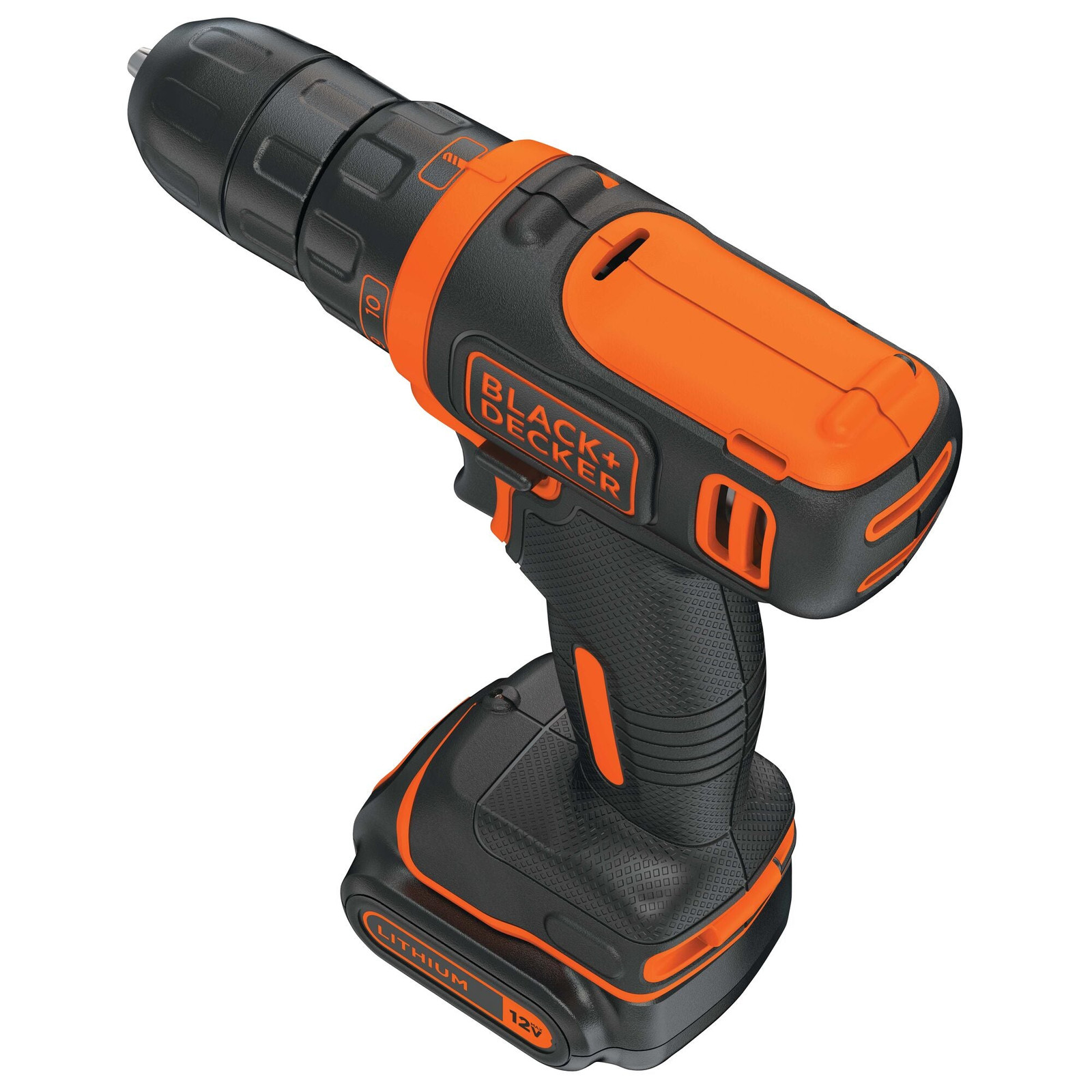 BLACK+DECKER 12v Max* Lithium Ion Drill/Driver Project Kit - BDCDD12PK