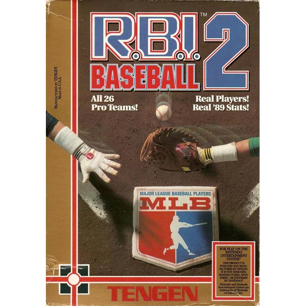 R.B.I. Baseball 2 (NES) Cart Only