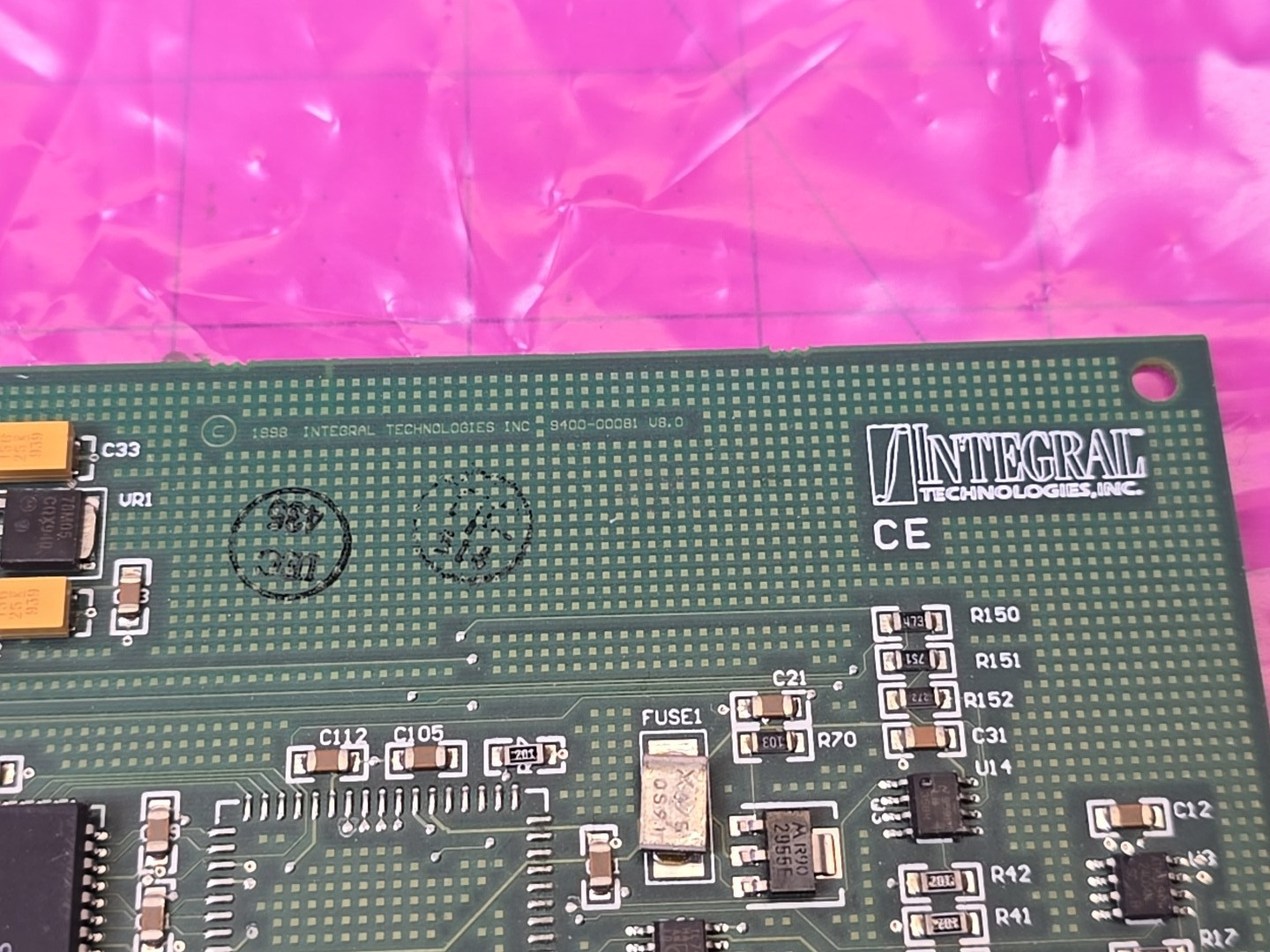 Integral Technologies 8240-00019 PCI Frame Capture Video Card FlashBus IT1076306