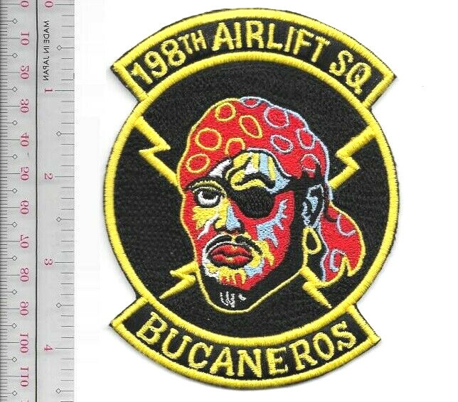 US Air Force USAF 198th Airlift Squadron Bucaneros Puerto Rico Air National Guar