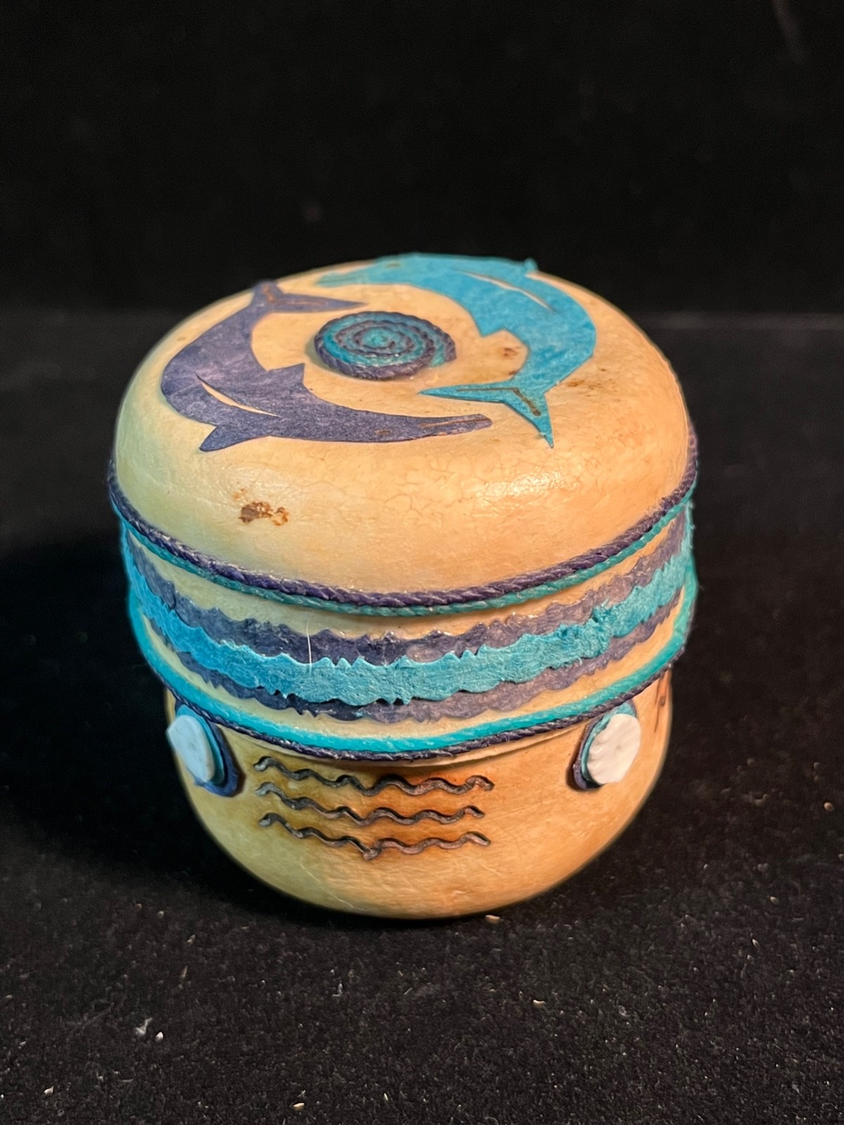Dolphin Themed Trinket Container
