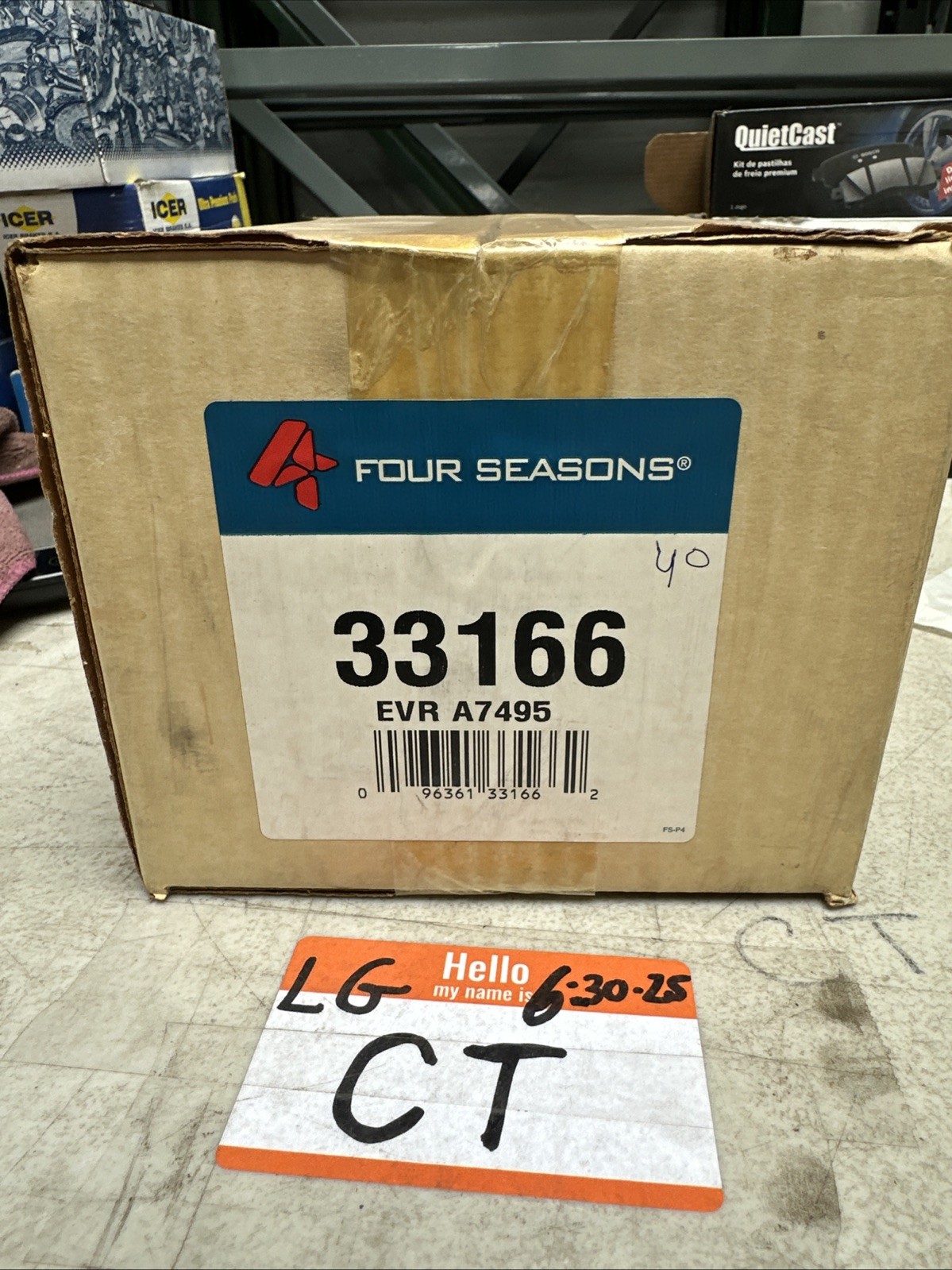 Four Seasons A/C Accumulator 33166