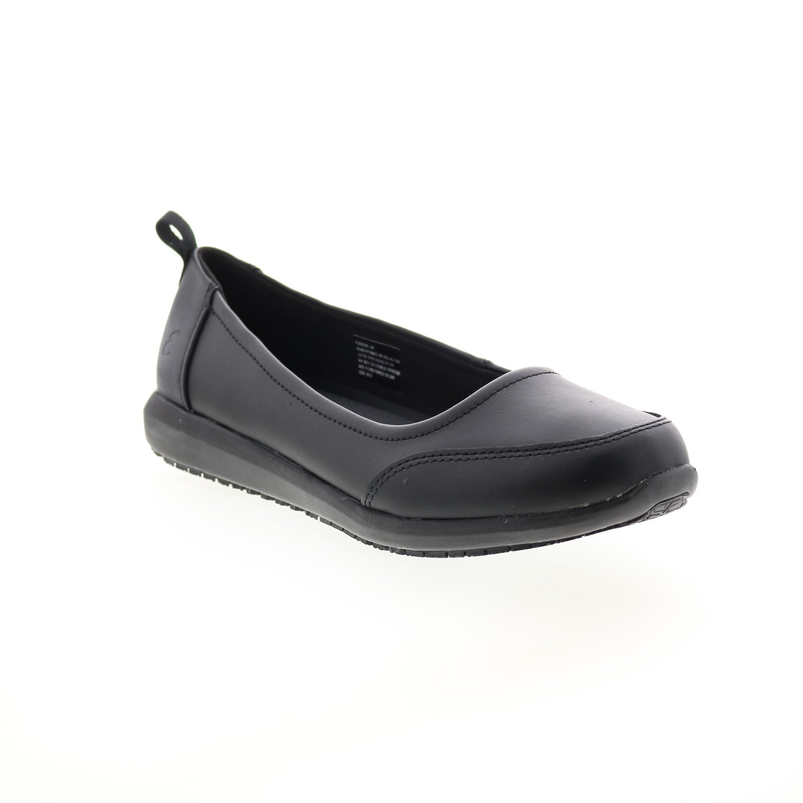 Emeril Lagasse Julia Smooth Womens Black Wide Athletic Work & Safety Shoes