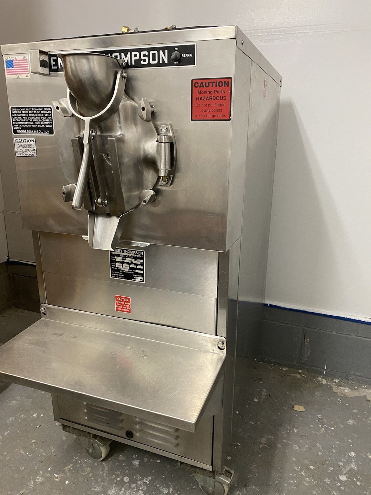 Emery Thompson 20nw Batch Freezer