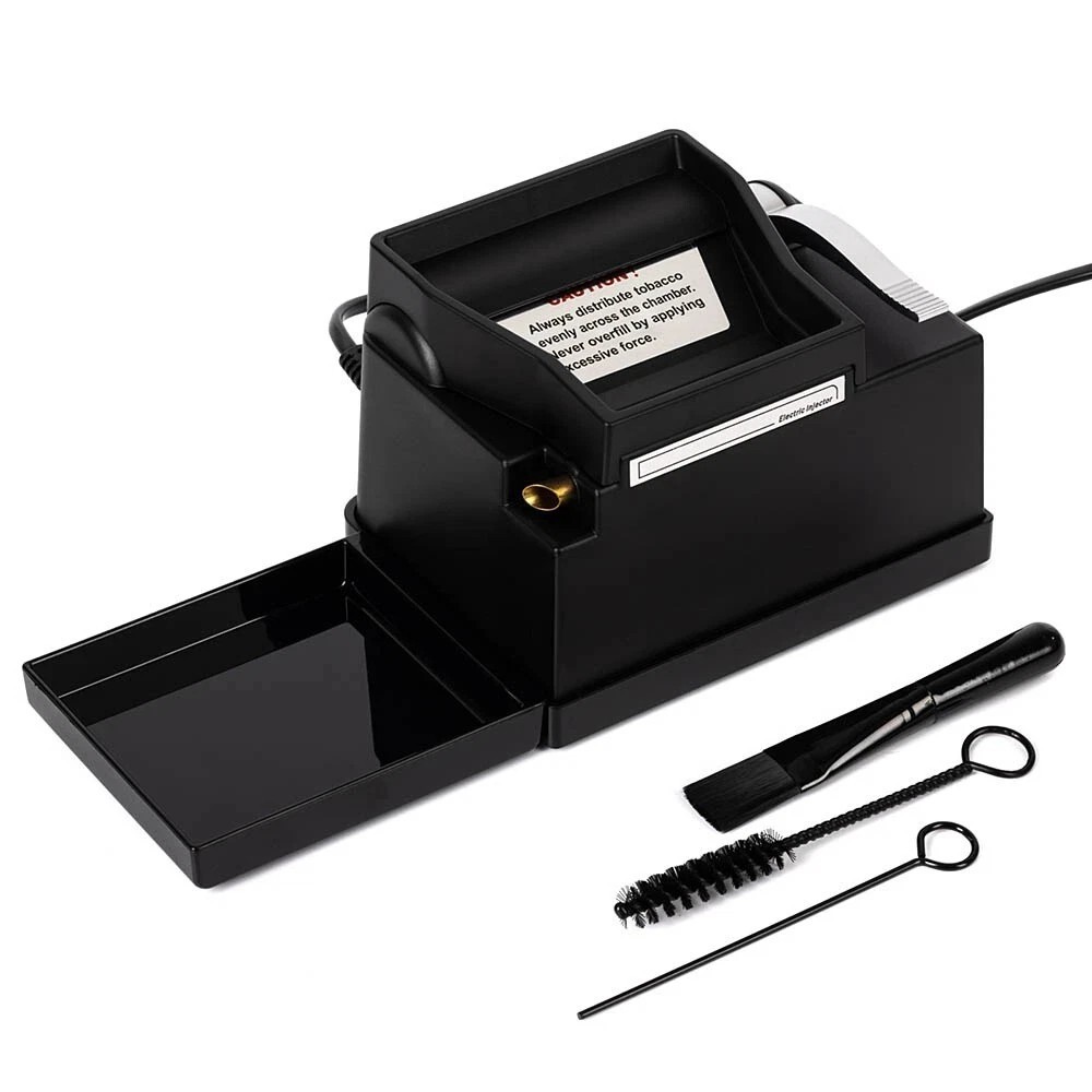 NEW POWERMATIC 2+ ELECTRIC CIGARETTE ROLLING MACHINE INJECTOR