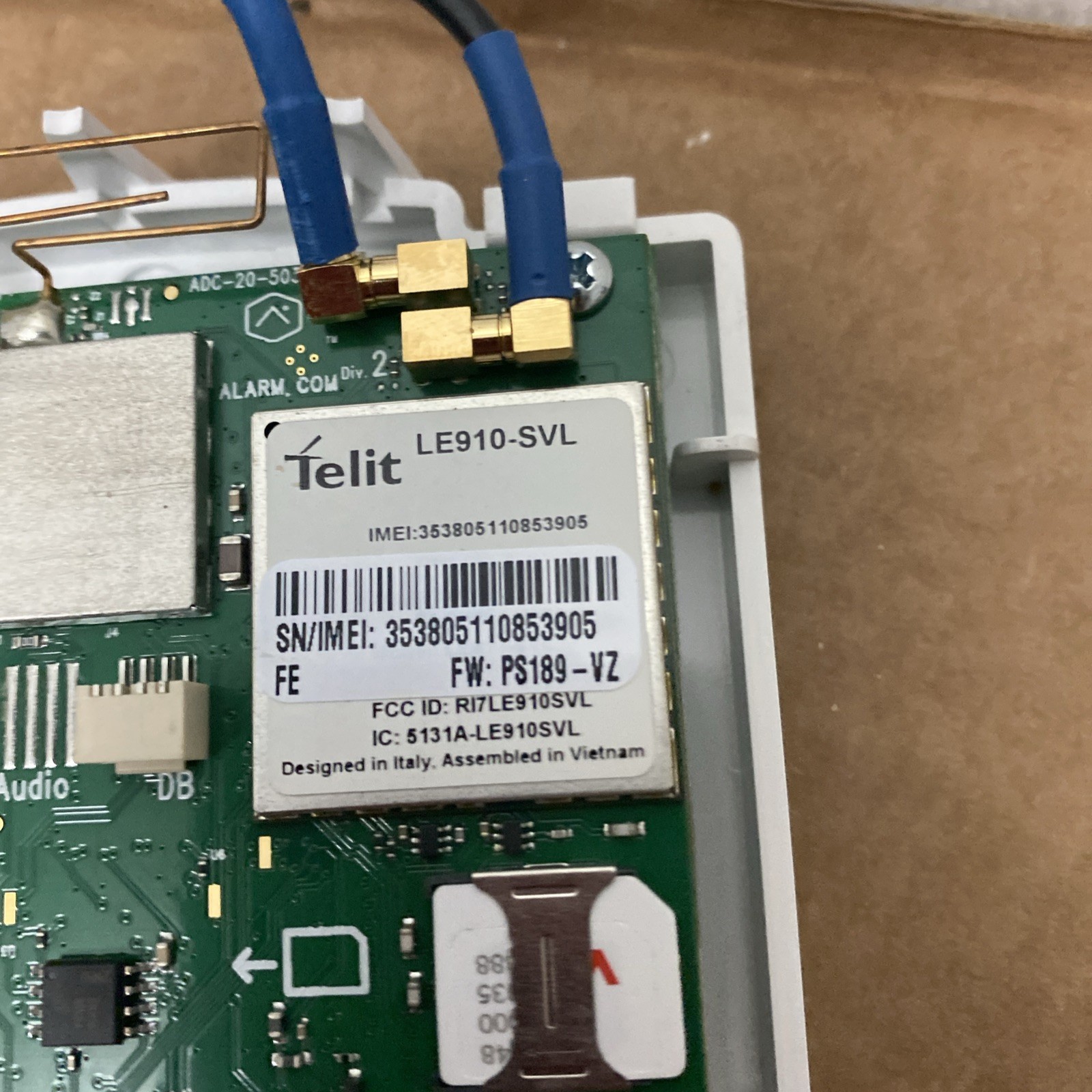 Alarm.com ADC-SEM-200 System Enhancement Module for Ademco Vista