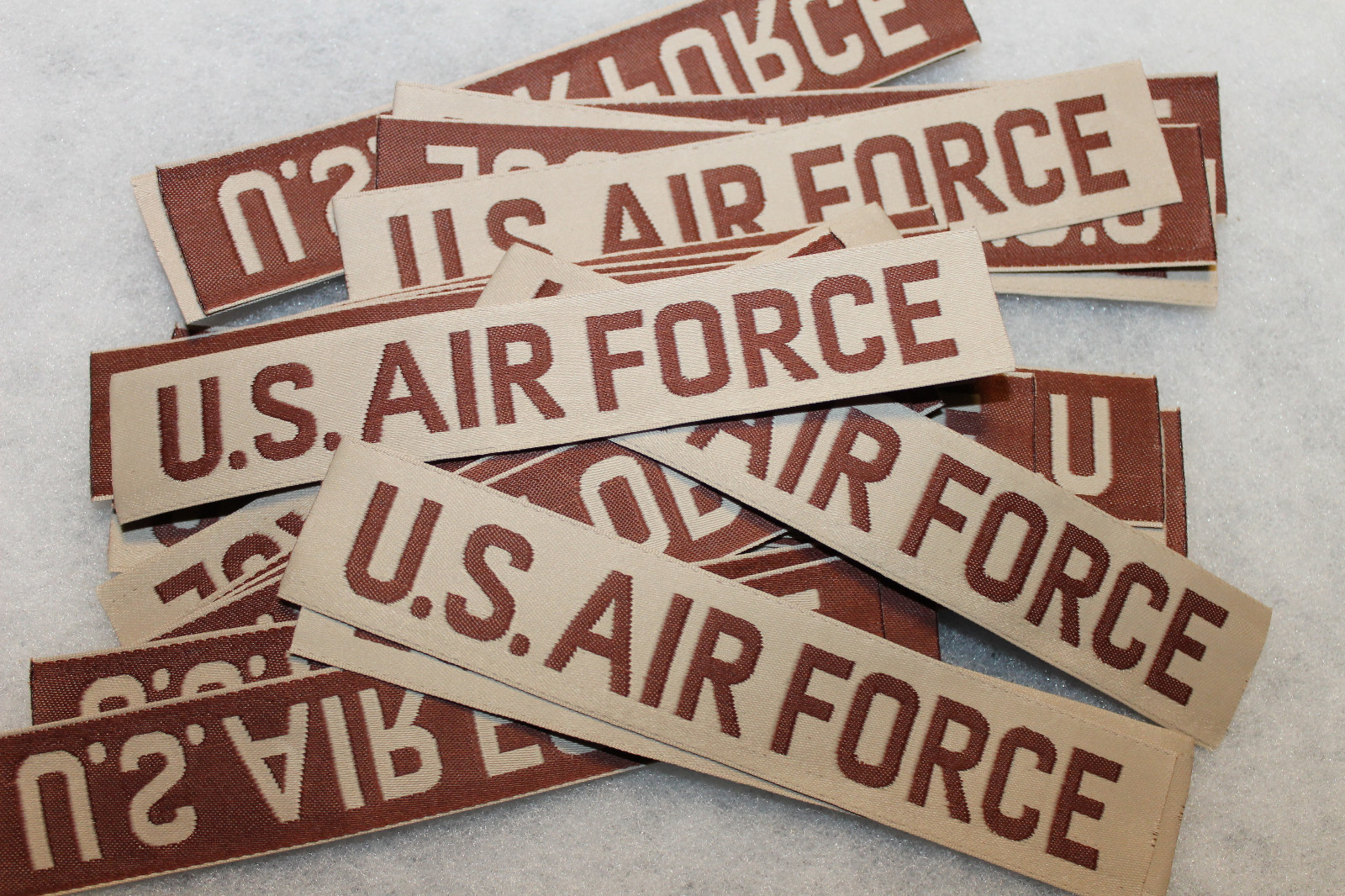Original U.S. Air Force Desert Uniform Tape (Patch), 6" in Length, Unissued