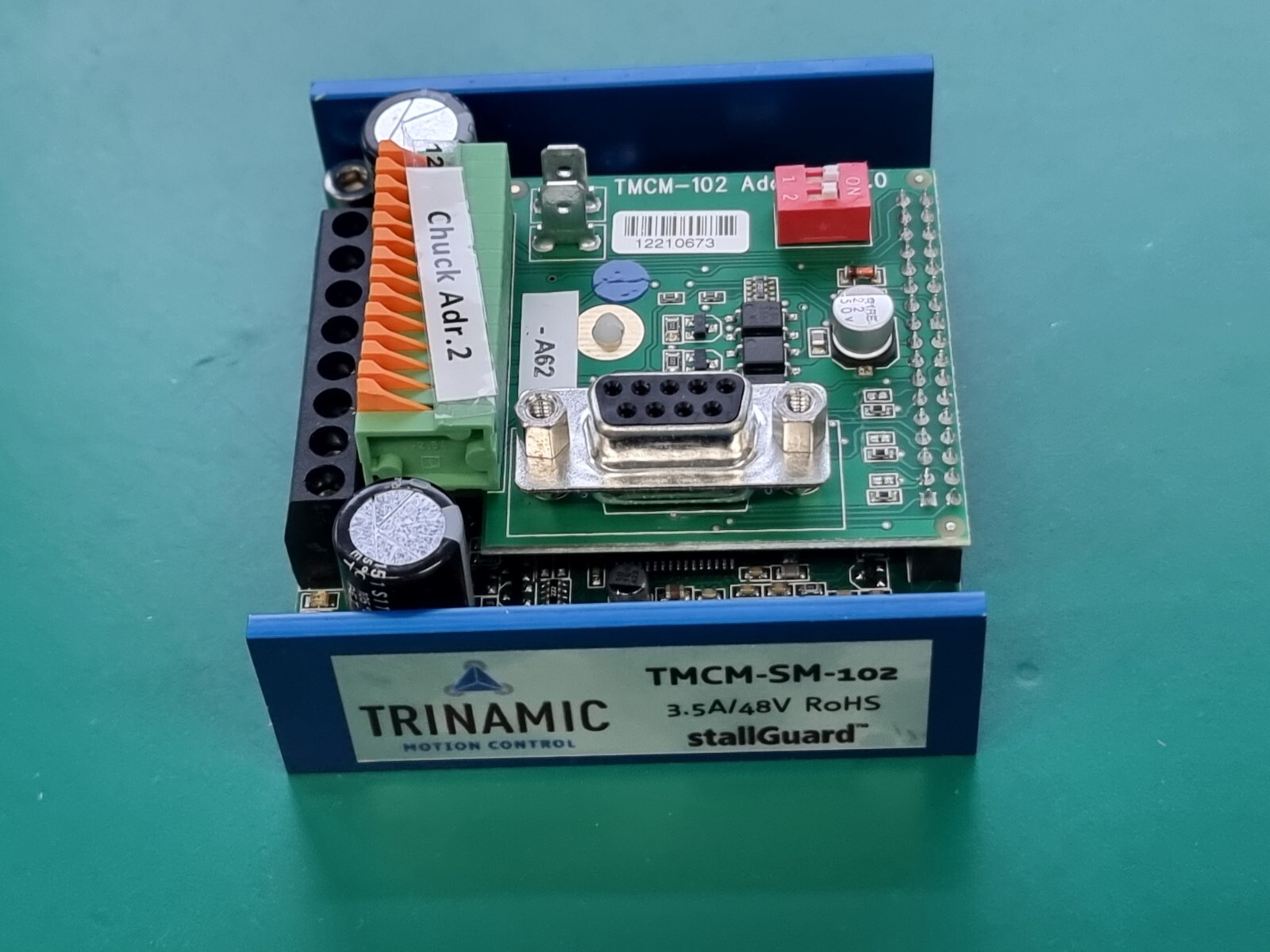 TRINAMIC TMCM-SM-142, 3.5A/48V Stepper Motor Controller TMCM-102 Adapter V 1.0