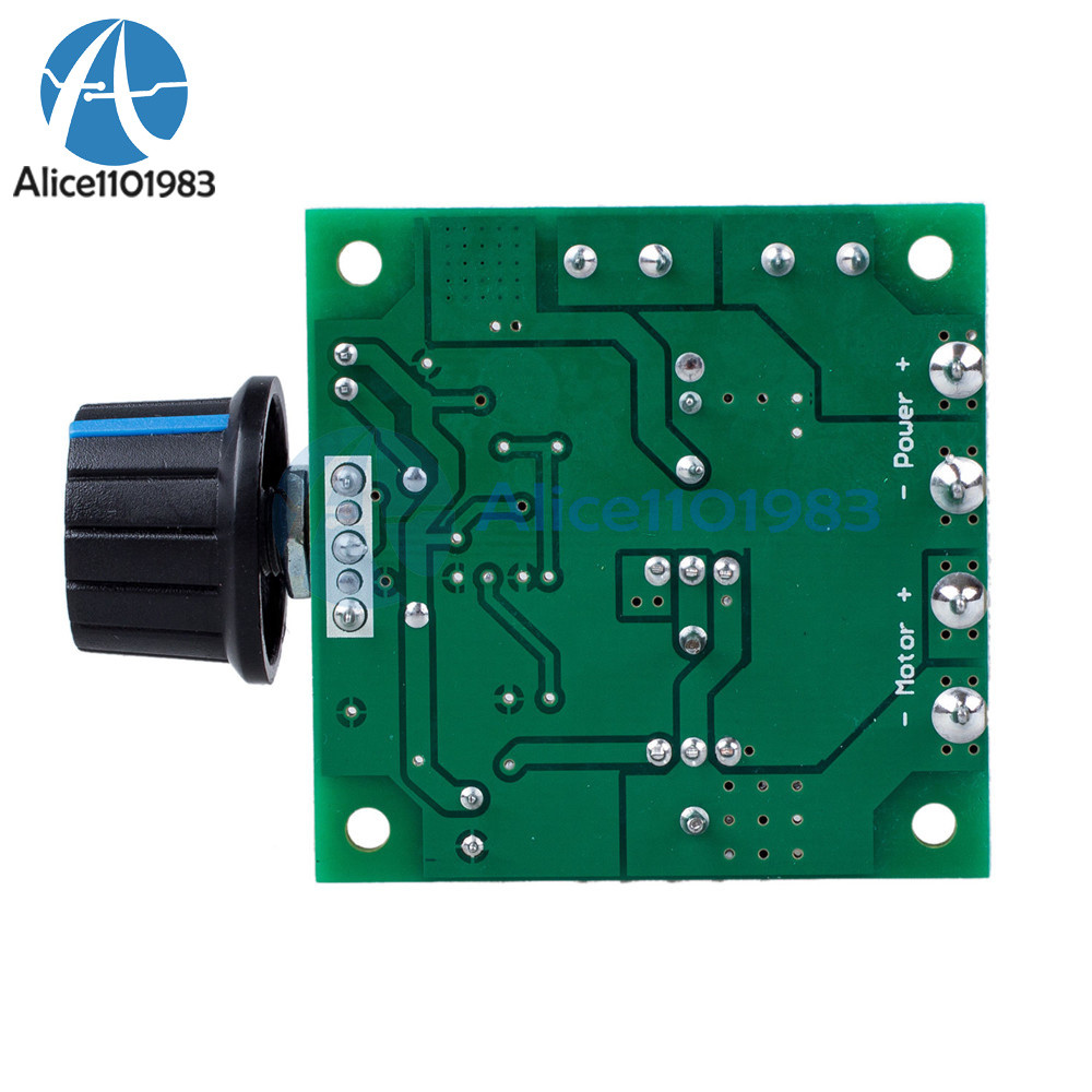 12V~40V 10A PWM DC Motor Speed Control Switch Controller Volt Regulator Dimmer