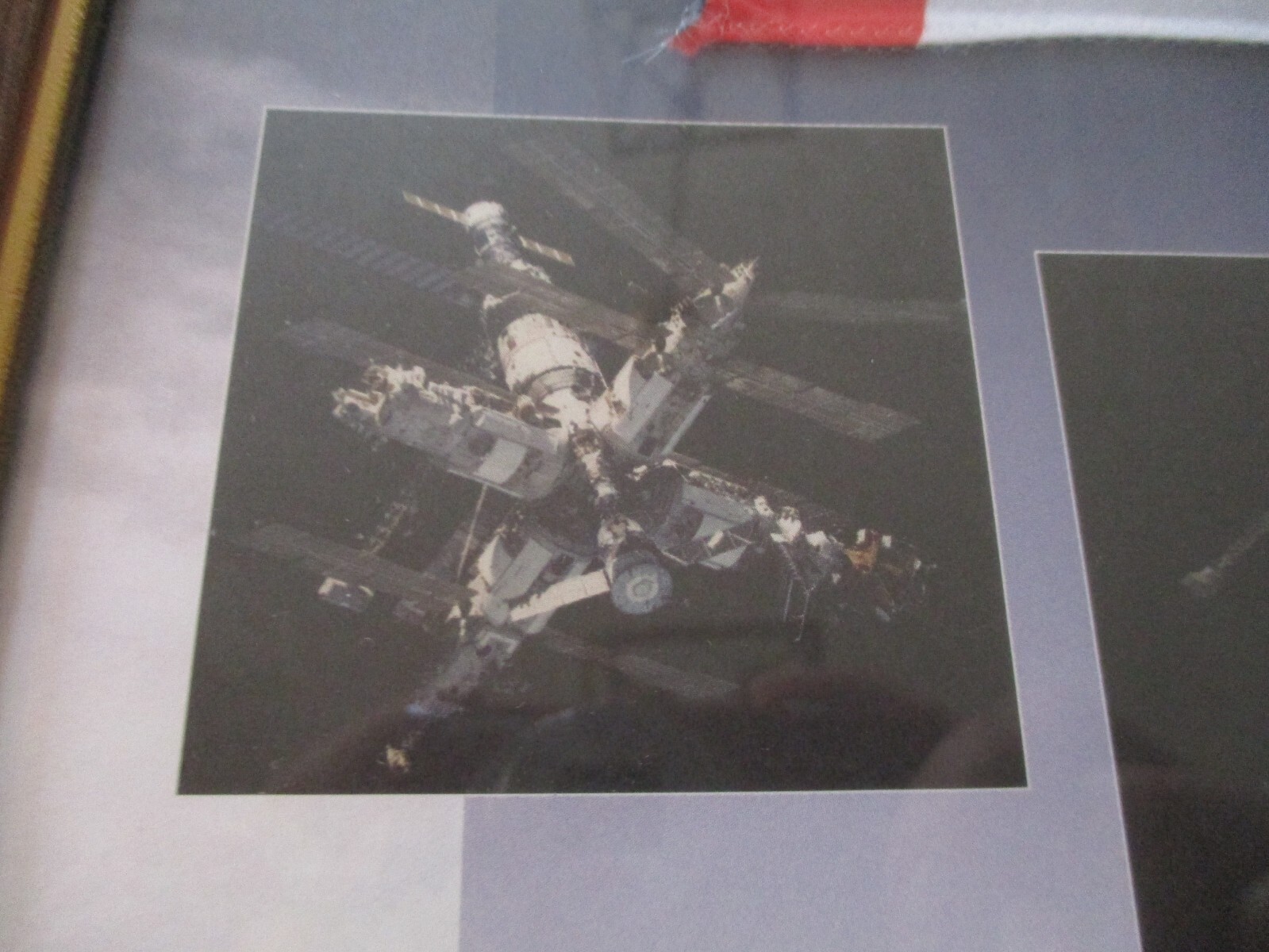 1998 NASA SPACE SHUTTLE PHASE 1 SHUTTLE-MIR PROGRAM CERTIFICATE STS91 FLOWN FLAG