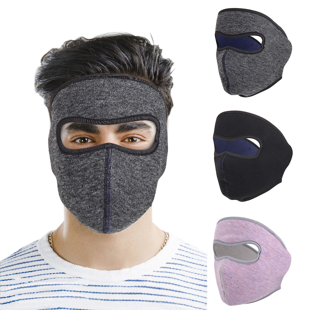 Winter Face Mask Fleece Sports Bandana Neck Warmer Snowboard Scarf For Men Women